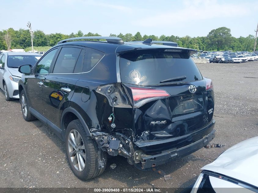 2017 Toyota Rav4 Limited VIN: 2T3DFREV3HW645824 Lot: 39809488