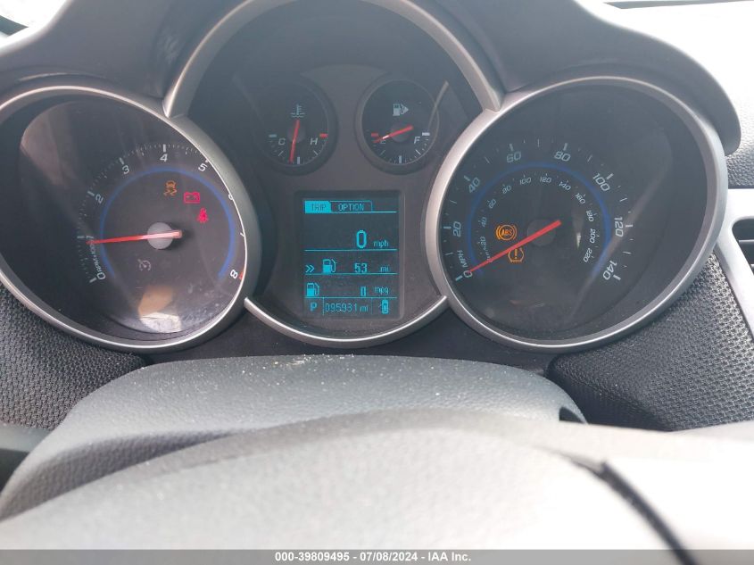 2013 Chevrolet Cruze 2Lt Auto VIN: 1G1PE5SB7D7156022 Lot: 39809495