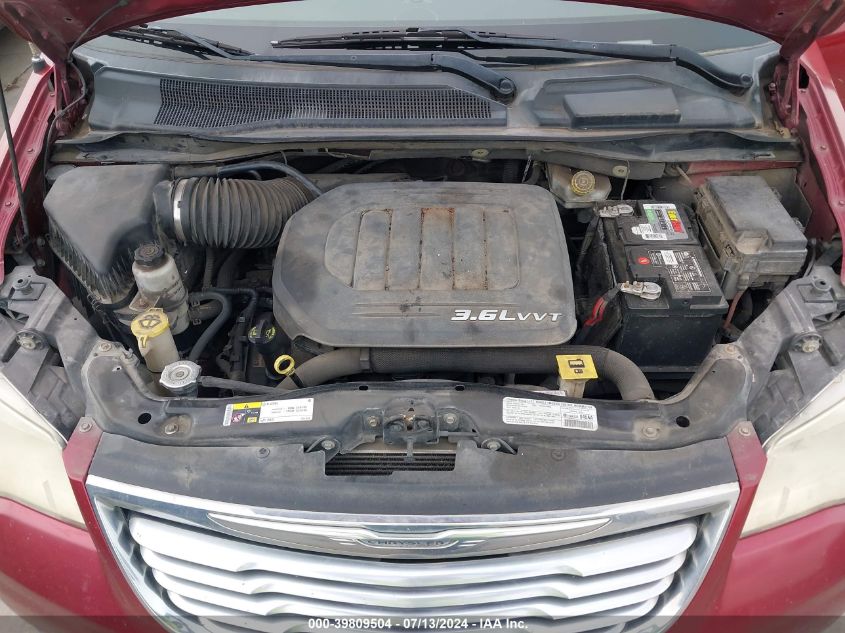 2013 Chrysler Town & Country Touring VIN: 2C4RC1BG7DR565811 Lot: 39809504