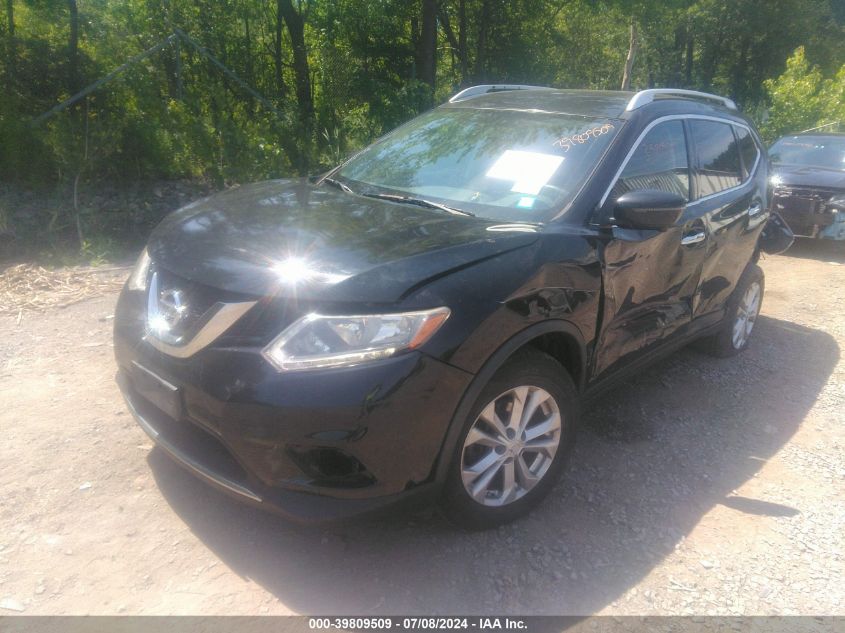 KNMAT2MVXGP614018 2016 NISSAN ROGUE - Image 2