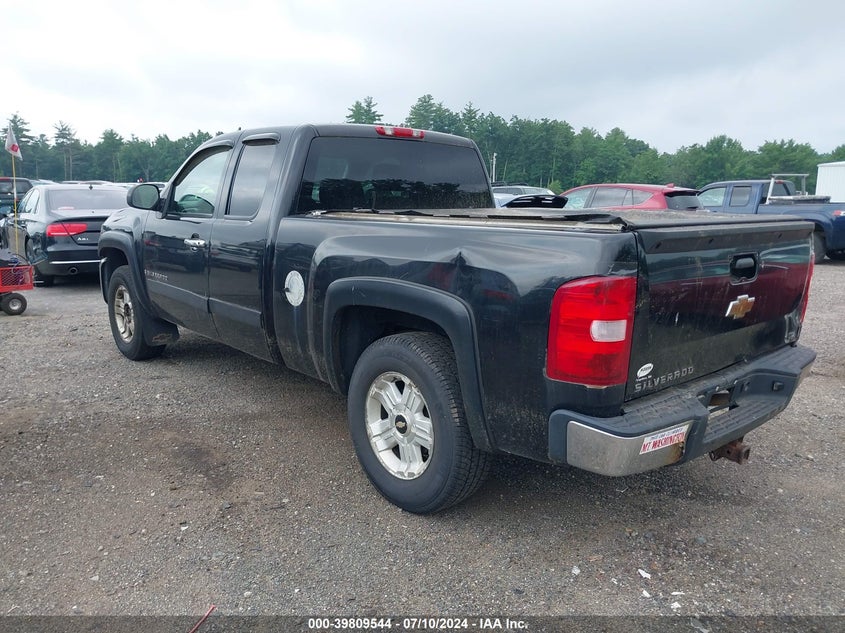 1GCEK19J07Z565520 2007 Chevrolet Silverado 1500 Ltz
