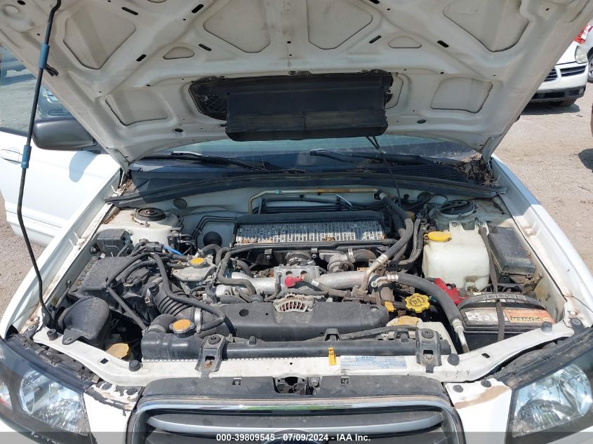 2004 Subaru Forester 2.5Xt VIN: JF1SG69614H700847 Lot: 39809545