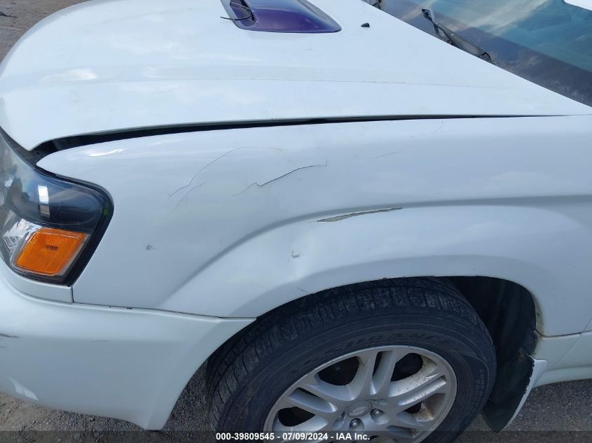 2004 Subaru Forester 2.5Xt VIN: JF1SG69614H700847 Lot: 39809545