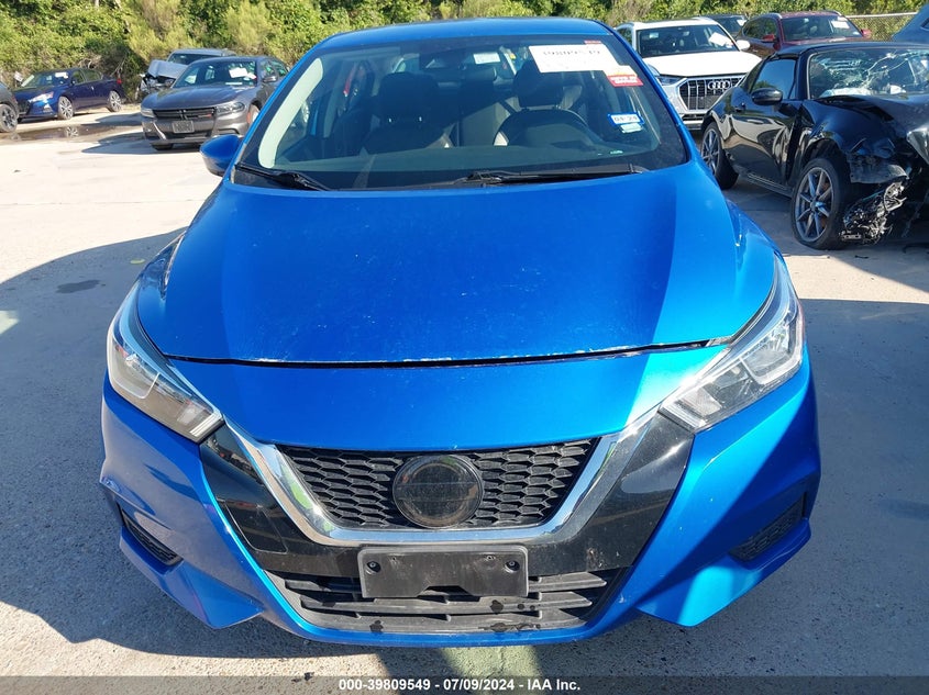 2021 Nissan Versa Sv Xtronic Cvt VIN: 3N1CN8EV1ML884320 Lot: 39809549