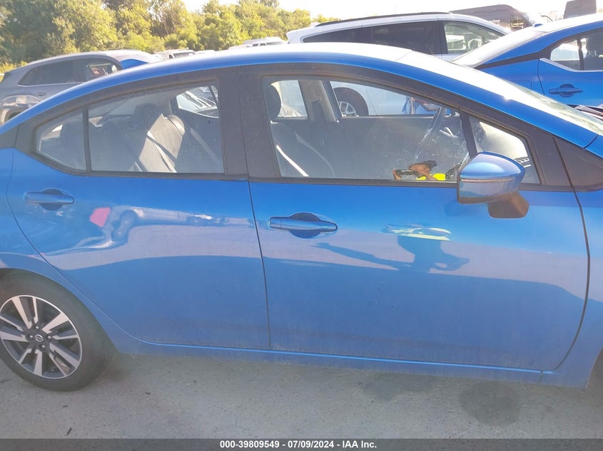 2021 Nissan Versa Sv Xtronic Cvt VIN: 3N1CN8EV1ML884320 Lot: 39809549