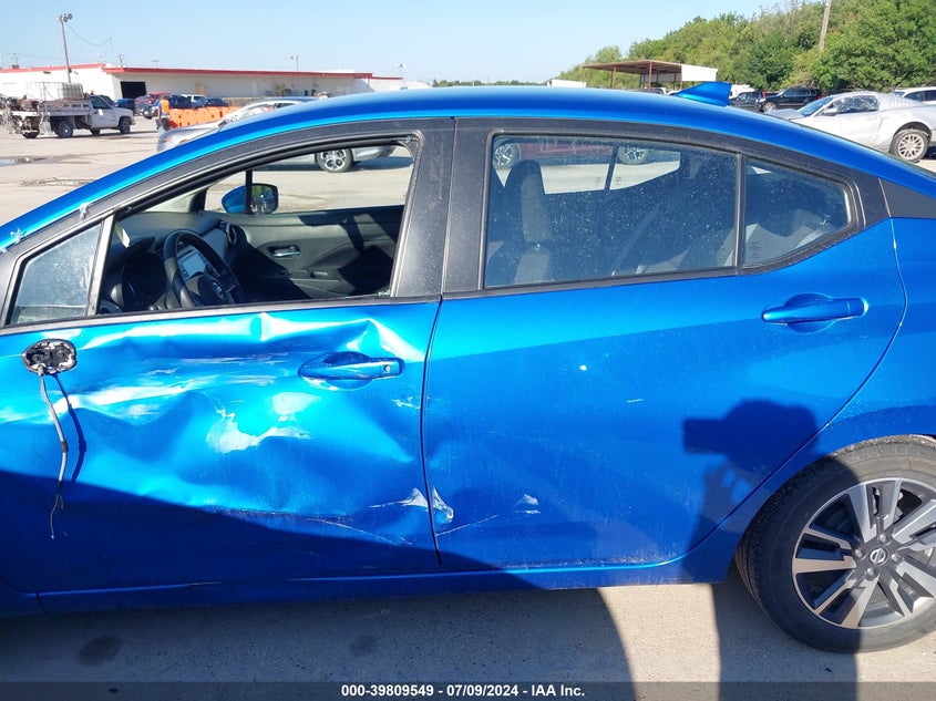 2021 Nissan Versa Sv Xtronic Cvt VIN: 3N1CN8EV1ML884320 Lot: 39809549