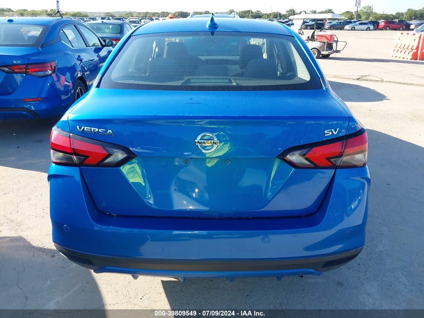 2021 Nissan Versa Sv Xtronic Cvt VIN: 3N1CN8EV1ML884320 Lot: 39809549