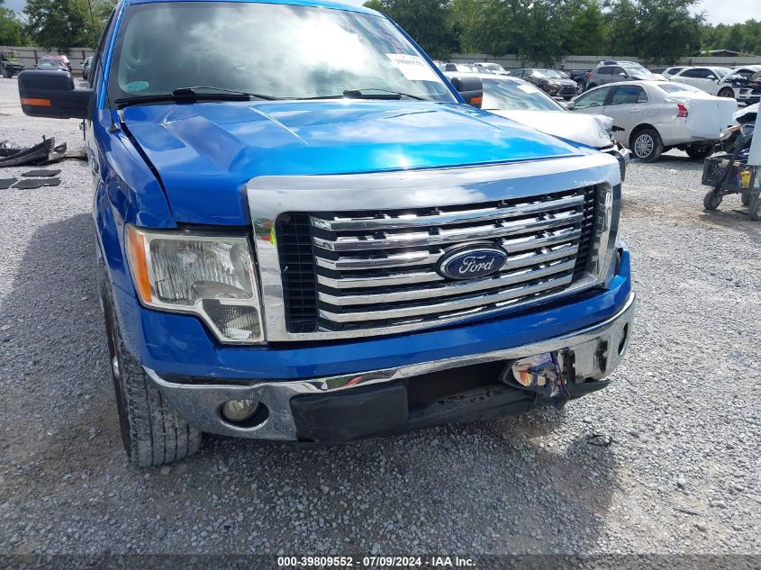 2012 Ford F150 Supercrew VIN: 1FTFW1CF5CFC89733 Lot: 39809552