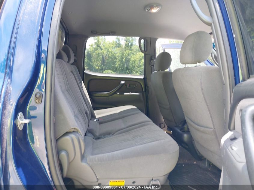 2006 Toyota Tundra Sr5 V8 VIN: 5TBDT44136S502468 Lot: 39809561