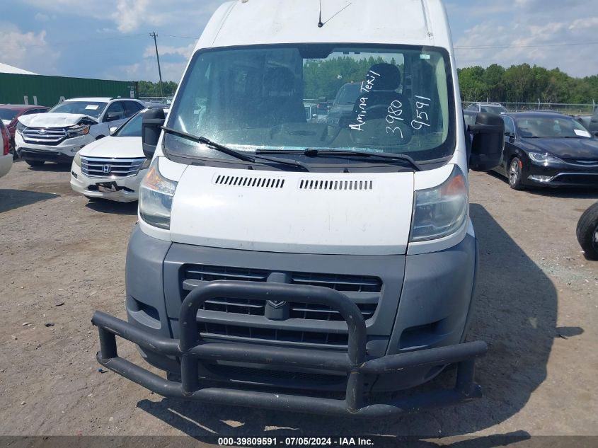 2015 Ram Promaster 2500 High Roof VIN: 3C6TRVDG5FE520855 Lot: 39809591