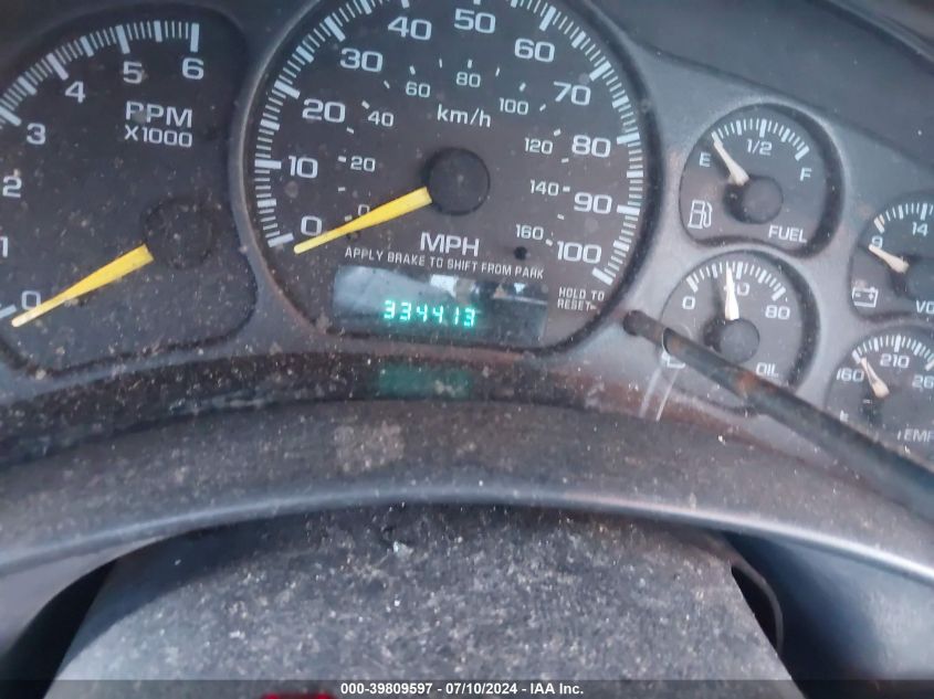 2002 GMC Sierra 1500 Standard VIN: 1GTEC14V12Z139044 Lot: 39809597