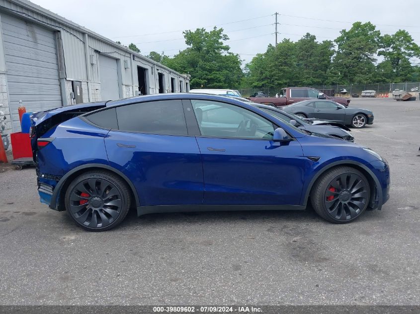 2023 TESLA MODEL Y AWD/PERFORMANCE DUAL MOTOR ALL-WHEEL DRIVE - 7SAYGDEF6PF834257