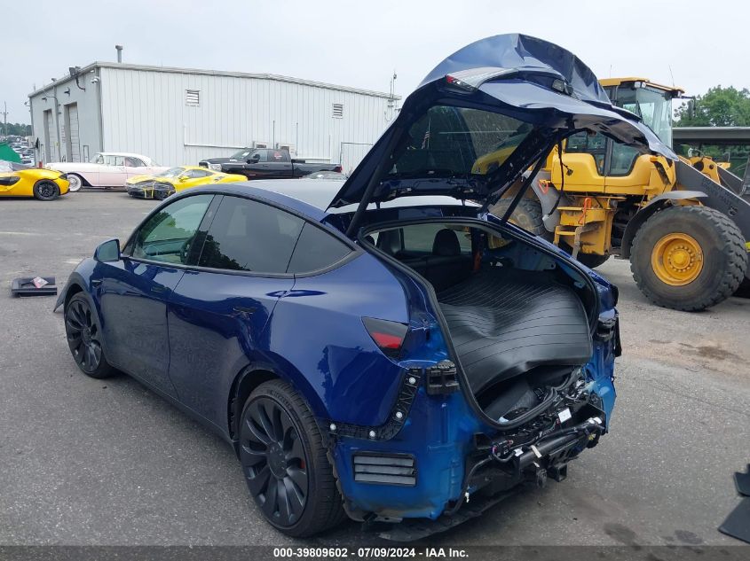 2023 TESLA MODEL Y AWD/PERFORMANCE DUAL MOTOR ALL-WHEEL DRIVE - 7SAYGDEF6PF834257