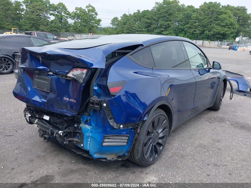 2023 TESLA MODEL Y AWD/PERFORMANCE DUAL MOTOR ALL-WHEEL DRIVE - 7SAYGDEF6PF834257