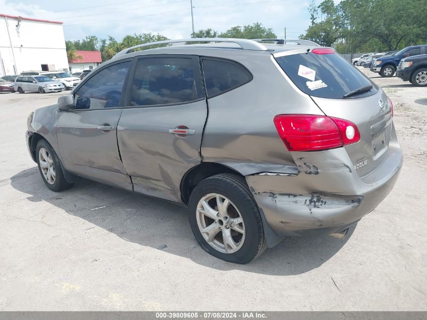 2009 Nissan Rogue Sl VIN: JN8AS58T79W326936 Lot: 39809605