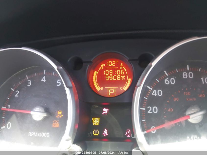 2009 Nissan Rogue Sl VIN: JN8AS58T79W326936 Lot: 39809605