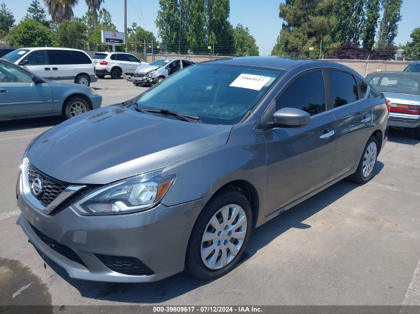2017 Nissan Sentra Sv VIN: 3N1AB7APXHL675603 Lot: 39809617