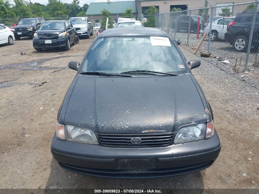 1998 Toyota Tercel Ce VIN: JT2AC52L0W0303913 Lot: 39809623