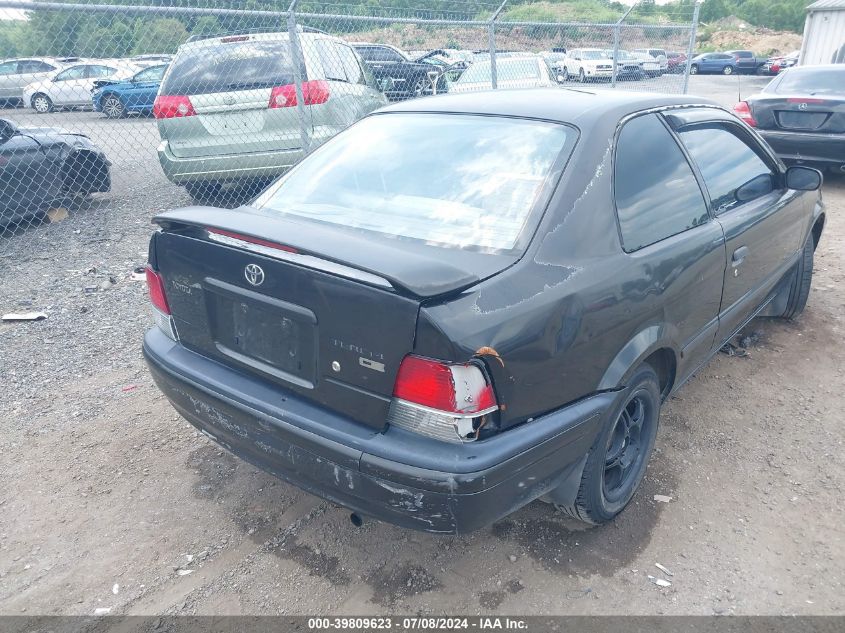 1998 Toyota Tercel Ce VIN: JT2AC52L0W0303913 Lot: 39809623