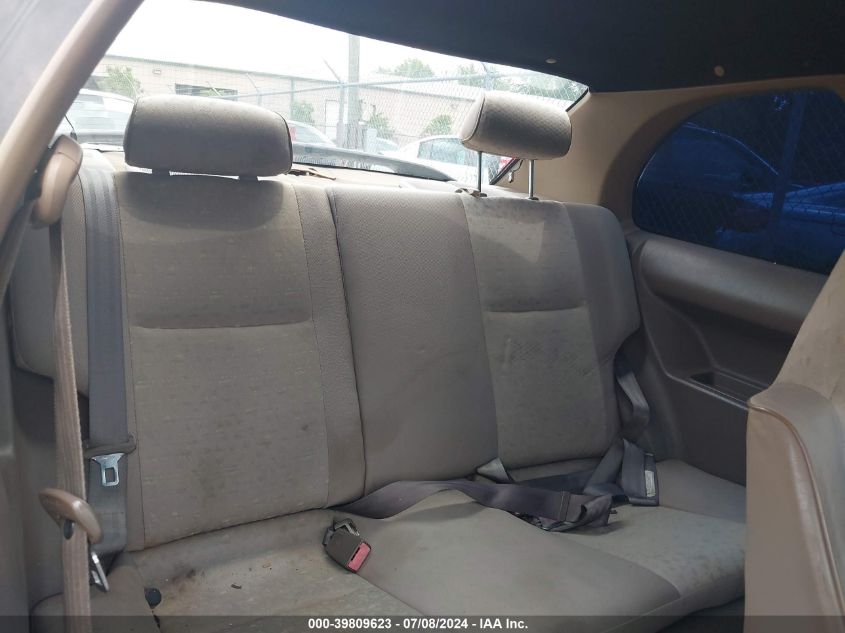 1998 Toyota Tercel Ce VIN: JT2AC52L0W0303913 Lot: 39809623