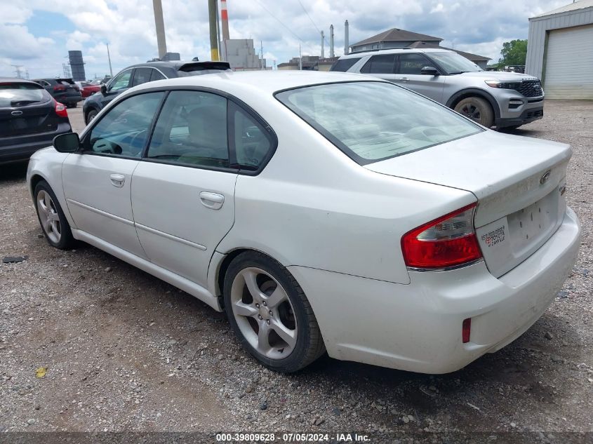 4S3BL626897226036 | 2009 SUBARU LEGACY