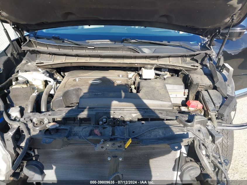 2018 Nissan Murano Sl VIN: 5N1AZ2MH0JN175872 Lot: 39809635