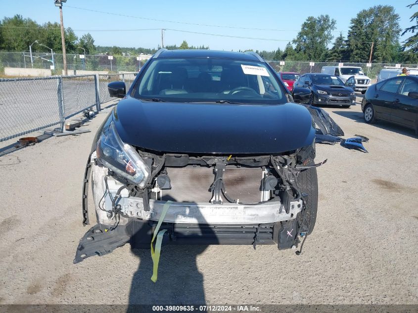 2018 Nissan Murano Sl VIN: 5N1AZ2MH0JN175872 Lot: 39809635