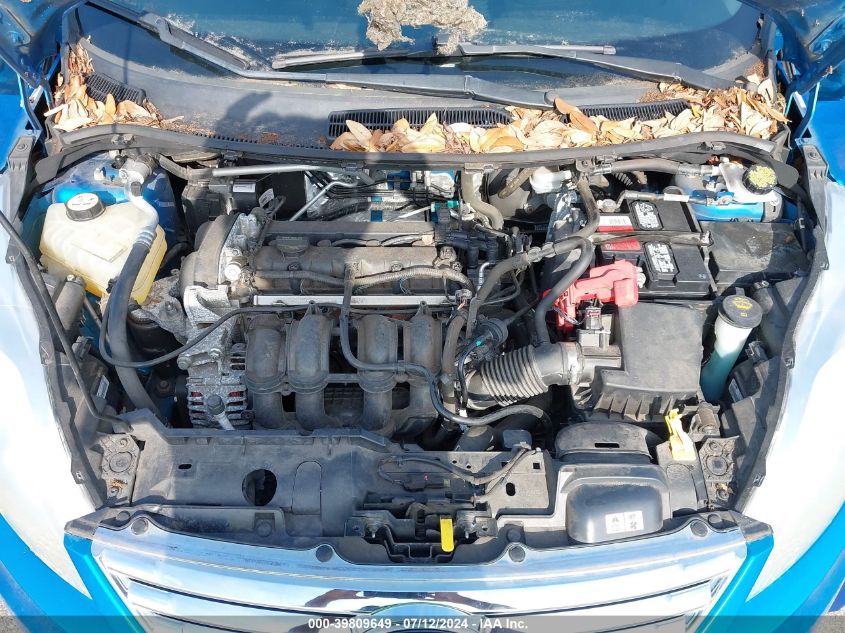 2012 Ford Fiesta Se VIN: 3FADP4BJ6CM178691 Lot: 39809649