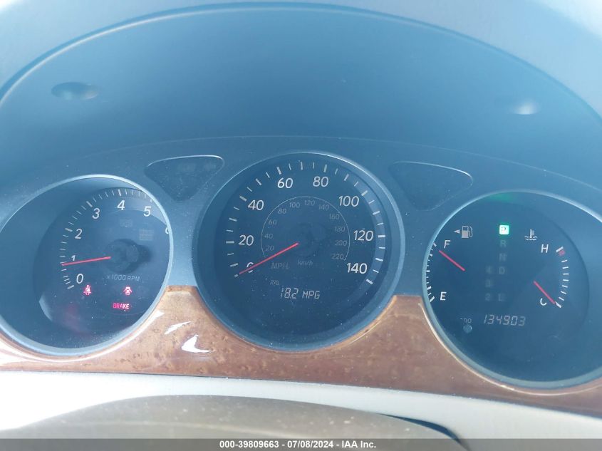 2005 Lexus Es 330 VIN: JTHBA30G055081160 Lot: 39809663