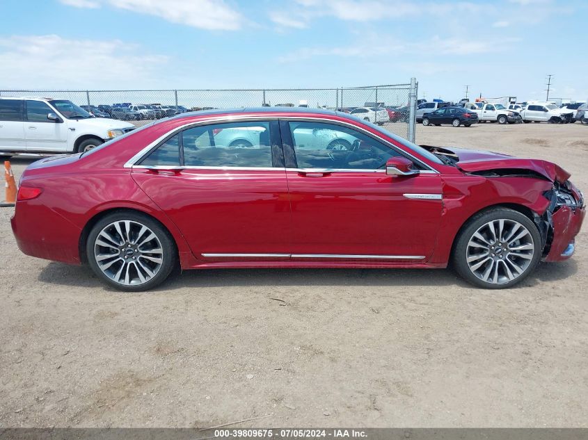 2019 Lincoln Continental Reserve VIN: 1LN6L9RP7K5612915 Lot: 39809675