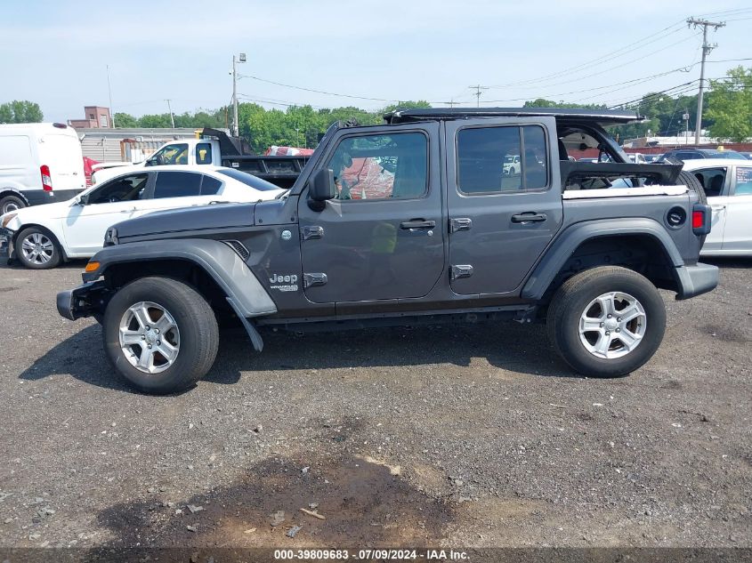 2019 Jeep Wrangler Unlimited Sport VIN: 1C4HJXDG6KW642111 Lot: 39809683