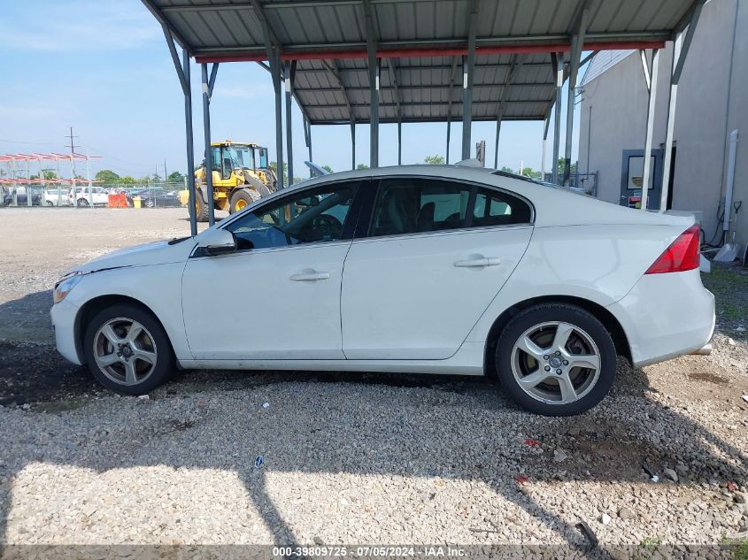 2013 Volvo S60 T5/T5 Platinum/T5 Premier/T5 Premier Plus VIN: YV1612FS0D2210100 Lot: 39809725