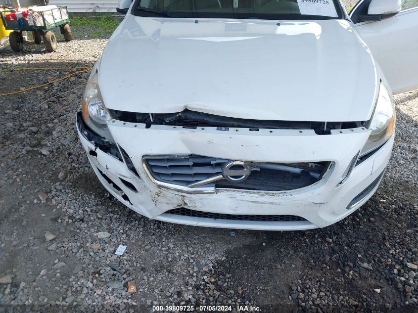 2013 Volvo S60 T5/T5 Platinum/T5 Premier/T5 Premier Plus VIN: YV1612FS0D2210100 Lot: 39809725