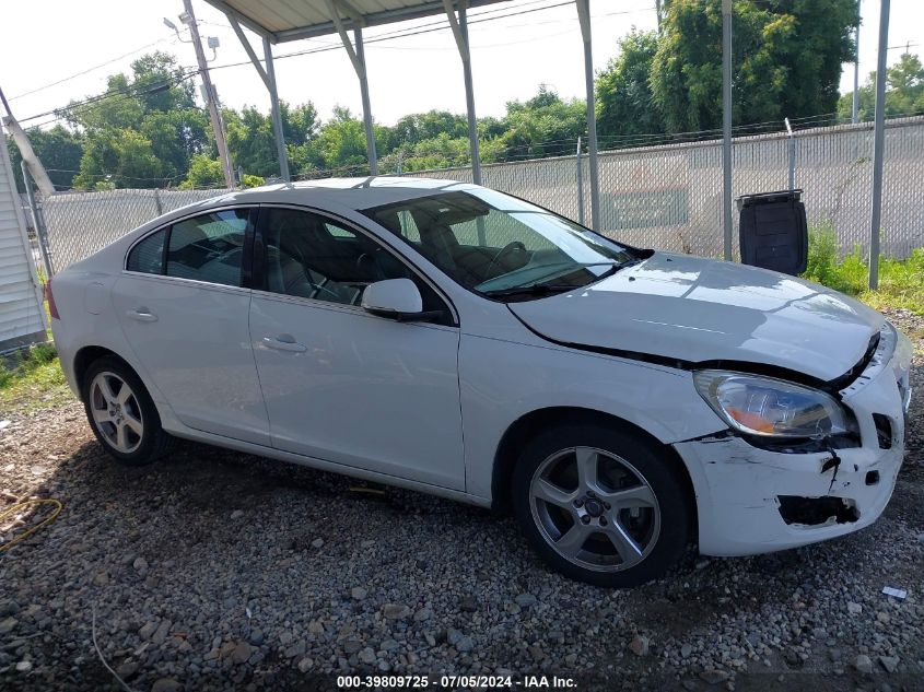 2013 Volvo S60 T5/T5 Platinum/T5 Premier/T5 Premier Plus VIN: YV1612FS0D2210100 Lot: 39809725