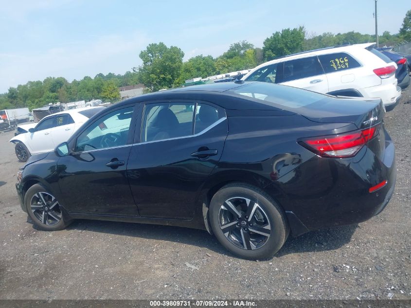 2024 Nissan Sentra Sv VIN: 3N1AB8CV9RY205522 Lot: 39809731