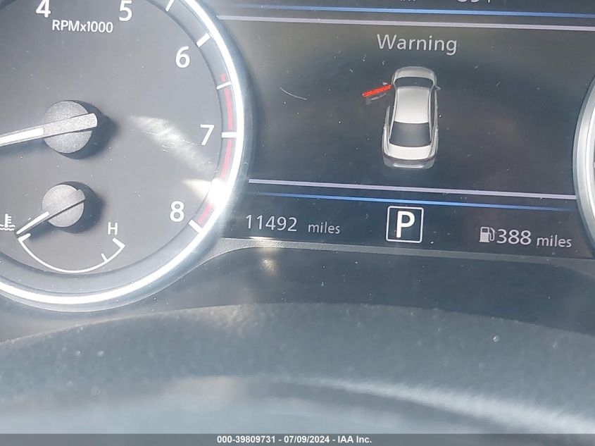 2024 Nissan Sentra Sv VIN: 3N1AB8CV9RY205522 Lot: 39809731