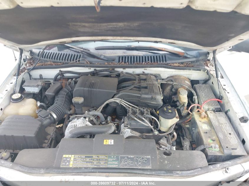 2003 Ford Explorer Xls VIN: 1FMZU62K93UC39603 Lot: 39809732