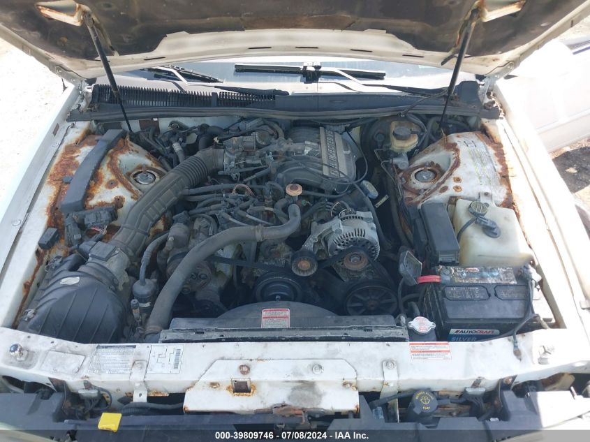 1994 Ford Thunderbird Lx VIN: 1FALP6241RH109213 Lot: 39809746