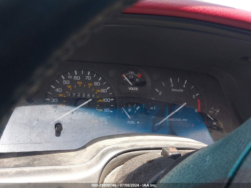 1994 Ford Thunderbird Lx VIN: 1FALP6241RH109213 Lot: 39809746