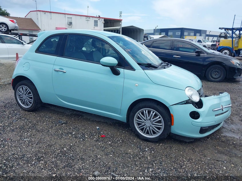 2016 Fiat 500 Pop VIN: 3C3CFFAR3GT161648 Lot: 39809767