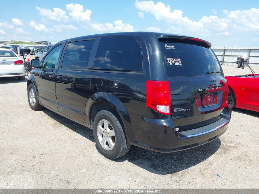 2013 DODGE GRAND CARAVAN SXT - 2C4RDGCG1DR526999