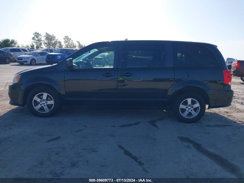 2013 Dodge Grand Caravan Sxt VIN: 2C4RDGCG1DR526999 Lot: 39809773