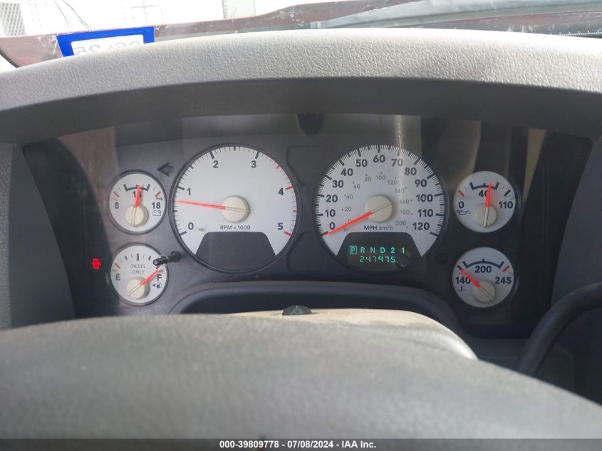 2006 Dodge Ram 3500 Slt VIN: 3D7LX39C36G197294 Lot: 39809778