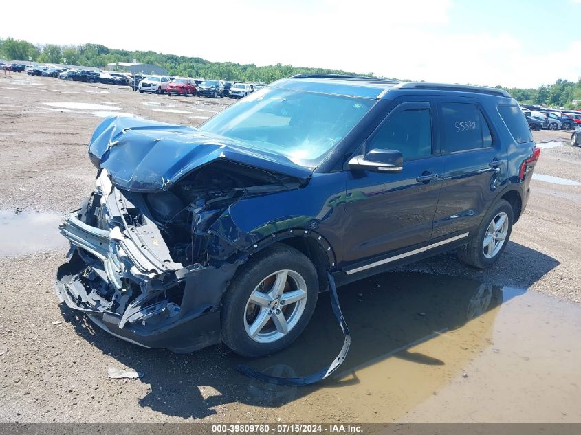 1FM5K8D80HGC65546 2017 FORD EXPLORER - Image 2