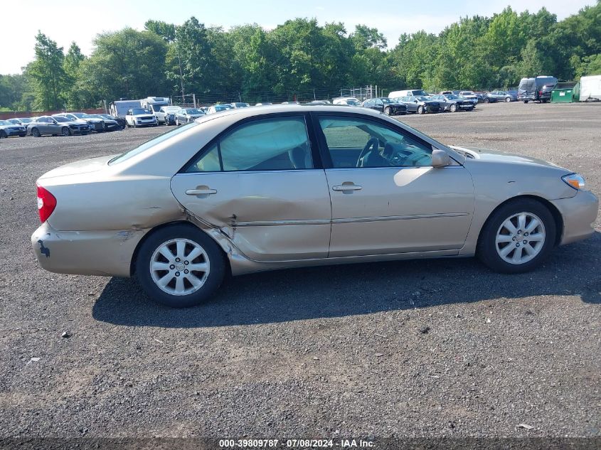 2004 Toyota Camry Xle VIN: 4T1BE30K34U845612 Lot: 39809787