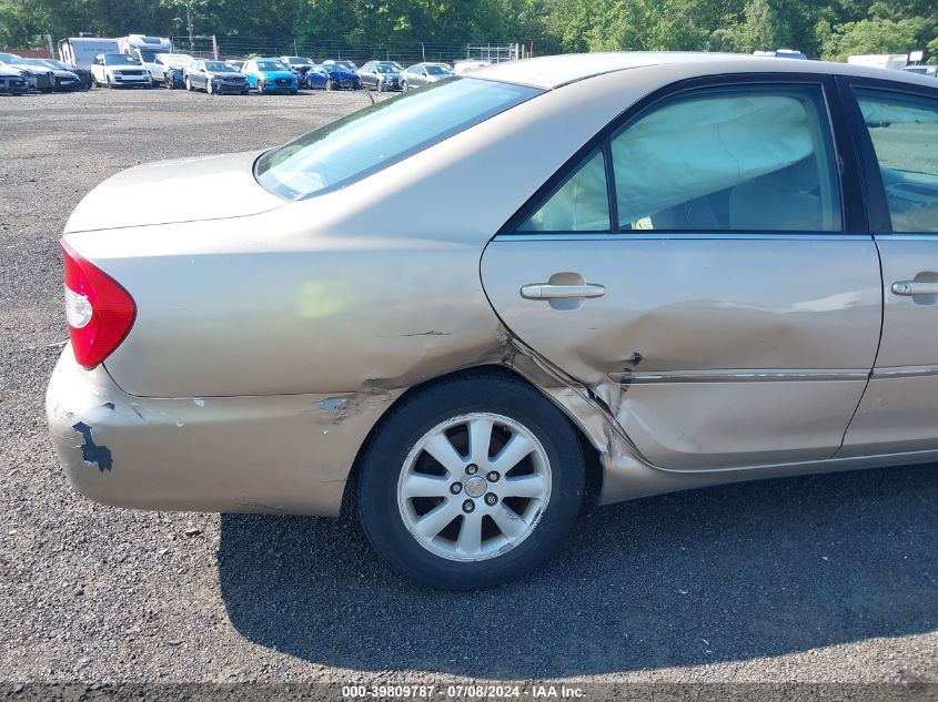 2004 Toyota Camry Xle VIN: 4T1BE30K34U845612 Lot: 39809787