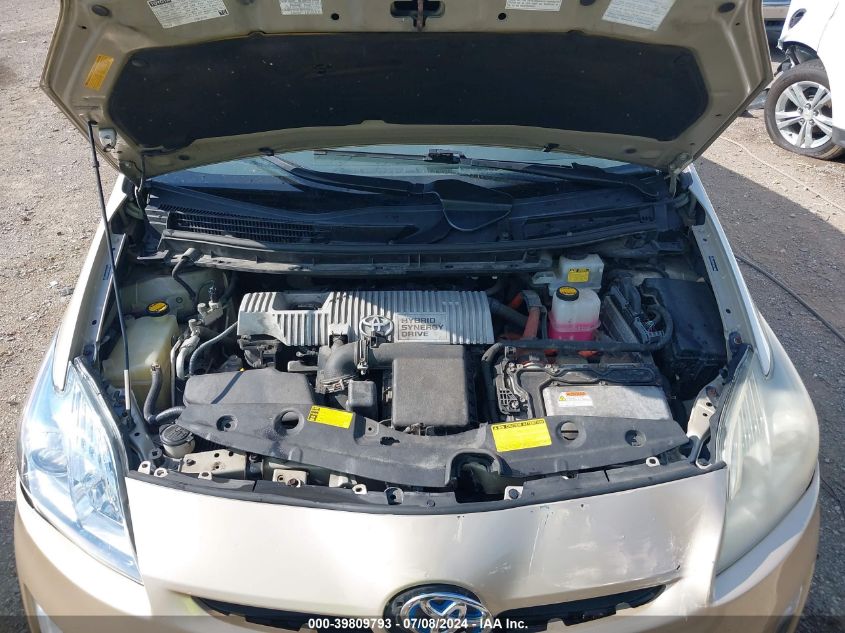 2010 Toyota Prius Iii VIN: JTDKN3DU3A0038719 Lot: 39809793