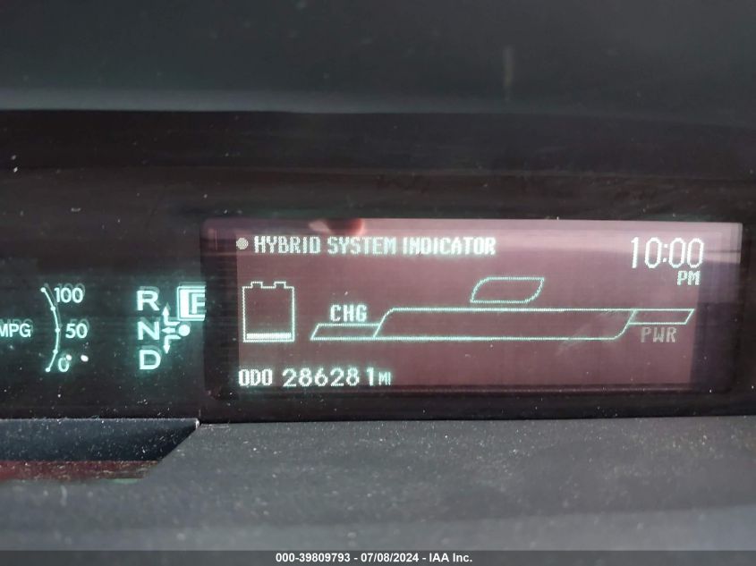 2010 Toyota Prius Iii VIN: JTDKN3DU3A0038719 Lot: 39809793