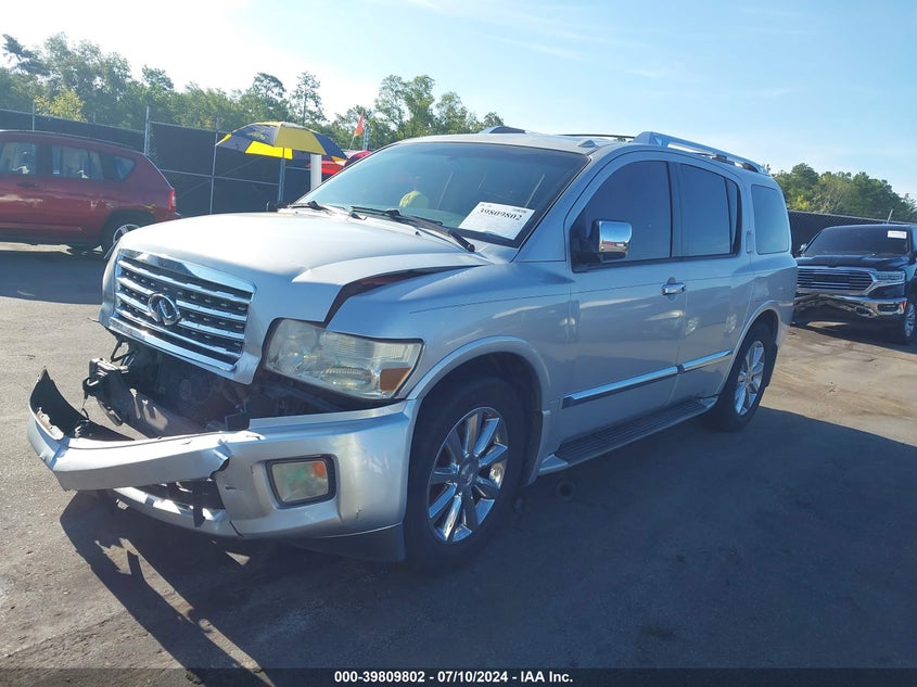 2008 Infiniti Qx56 VIN: 5N3AA08D48N909059 Lot: 39809802