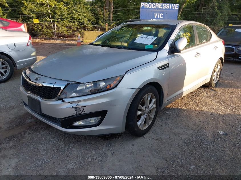 2013 Kia Optima Lx VIN: 5XXGM4A76DG216526 Lot: 39809805